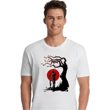 Load image into Gallery viewer, Shirts Premium Shirts, Unisex / Small / White Red Sun In Zanarkland
