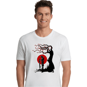 Shirts Premium Shirts, Unisex / Small / White Red Sun In Zanarkland