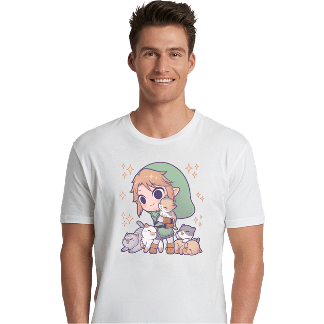 Daily_Deal_Shirts Premium Shirts, Unisex / Small / White Twilight Kittens