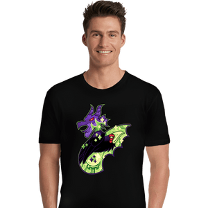 Shirts Premium Shirts, Unisex / Small / Black Magical Silhouettes - Maleficent