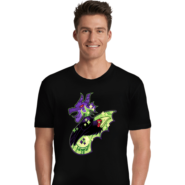 Shirts Premium Shirts, Unisex / Small / Black Magical Silhouettes - Maleficent