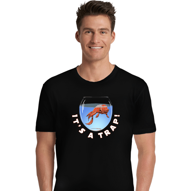 Shirts Premium Shirts, Unisex / Small / Black Trap Bowl