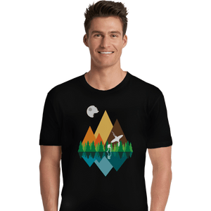 Shirts Premium Shirts, Unisex / Small / Black Forest View