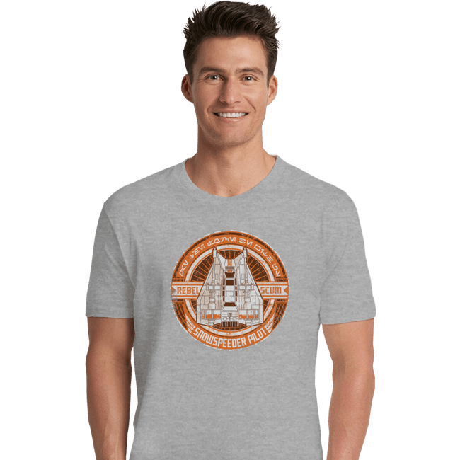 Shirts Premium Shirts, Unisex / Small / Sports Grey Rebel Scum Snowspeeder