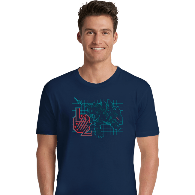 Secret_Shirts Premium Shirts, Unisex / Small / Navy Liger