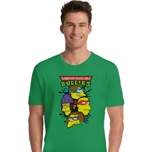 Shirts Premium Shirts, Unisex / Small / Irish Green Ninja Bullies