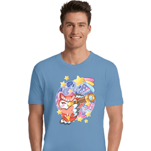 Shirts Premium Shirts, Unisex / Small / Powder Blue Animal Crossing - Celeste