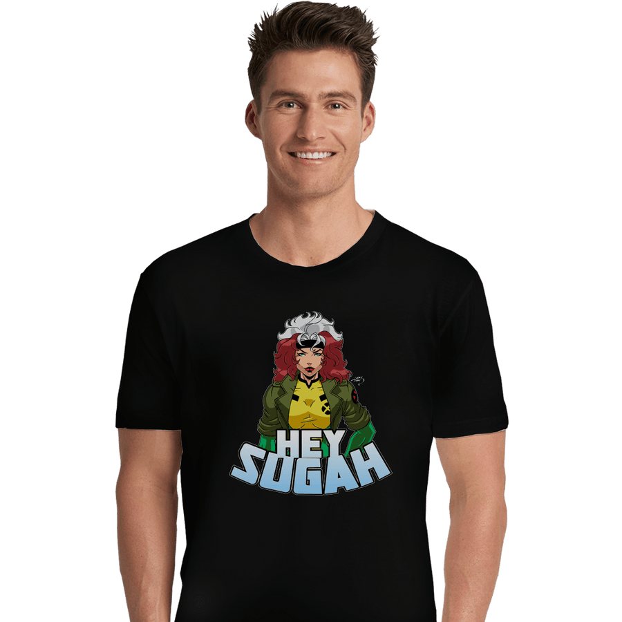 Shirts Premium Shirts, Unisex / Small / Black Hey Sugah