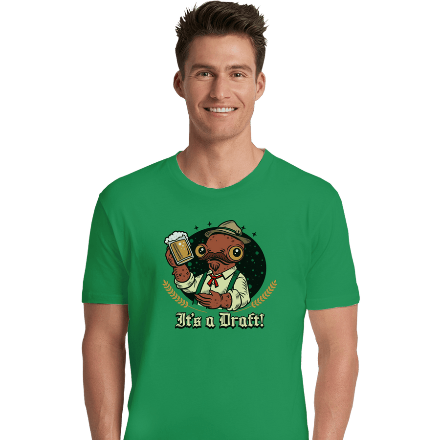 Shirts Premium Shirts, Unisex / Small / Irish Green It's A Draft