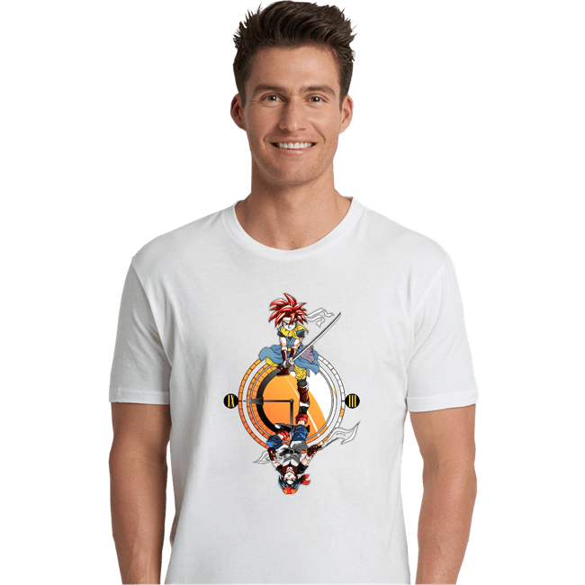 Daily_Deal_Shirts Premium Shirts, Unisex / Small / White Cross Dimension