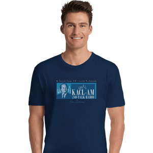 Shirts Premium Shirts, Unisex / Small / Navy Frasier Talk Show