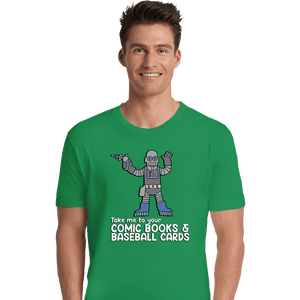 Daily_Deal_Shirts Premium Shirts, Unisex / Small / Irish Green The Android's Dungeon