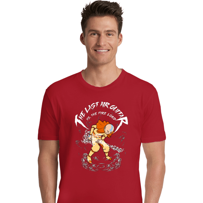 Daily_Deal_Shirts Premium Shirts, Unisex / Small / Red The Last Air Guitar