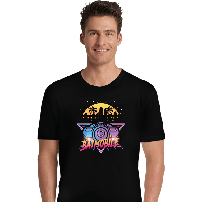 Daily_Deal_Shirts Premium Shirts, Unisex / Small / Black Neon Bat