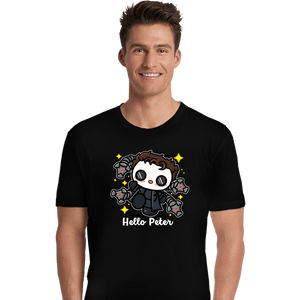 Shirts Premium Shirts, Unisex / Small / Black Hello Peter