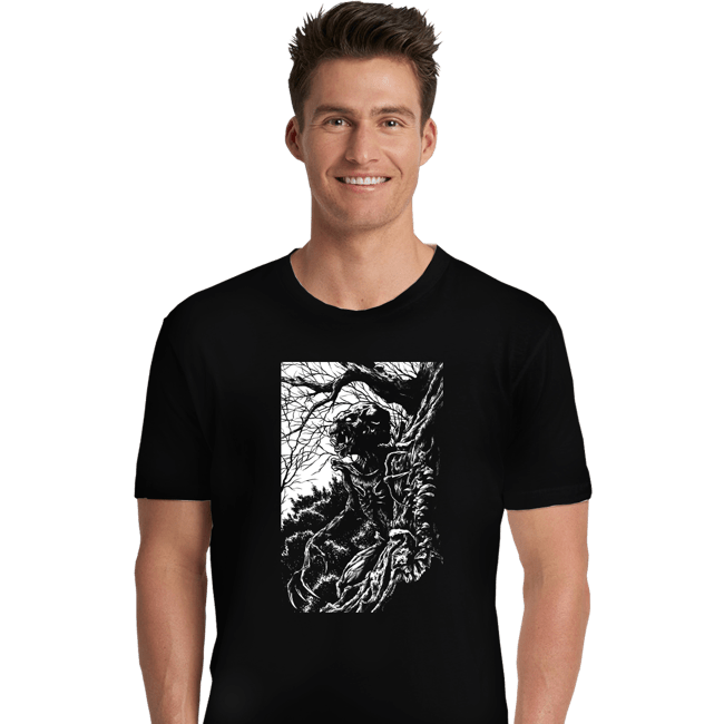 Shirts Premium Shirts, Unisex / Small / Black Pumpkin Head