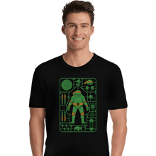Load image into Gallery viewer, Daily_Deal_Shirts Premium Shirts, Unisex / Small / Black Michelangelo Model Sprue

