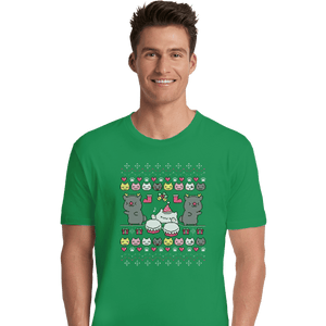 Shirts Premium Shirts, Unisex / Small / Irish Green Bongo Night