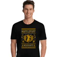 Load image into Gallery viewer, Shirts Premium Shirts, Unisex / Small / Black Hufflepuff Sweater
