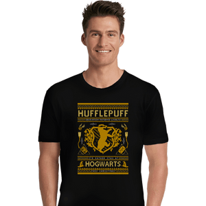 Shirts Premium Shirts, Unisex / Small / Black Hufflepuff Sweater