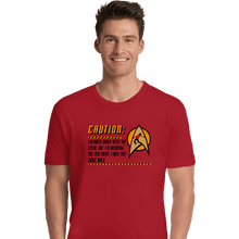 Load image into Gallery viewer, Shirts Premium Shirts, Unisex / Small / Red Red Shirt Guy
