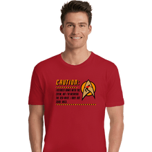 Load image into Gallery viewer, Shirts Premium Shirts, Unisex / Small / Red Red Shirt Guy
