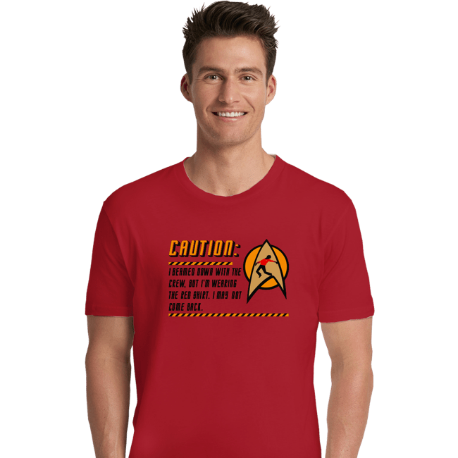 Shirts Premium Shirts, Unisex / Small / Red Red Shirt Guy