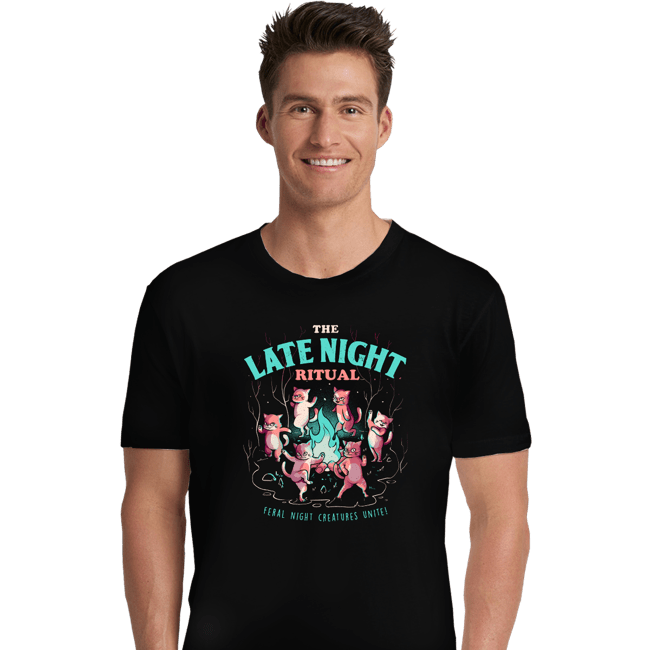 Daily_Deal_Shirts Premium Shirts, Unisex / Small / Black The Late Night Ritual