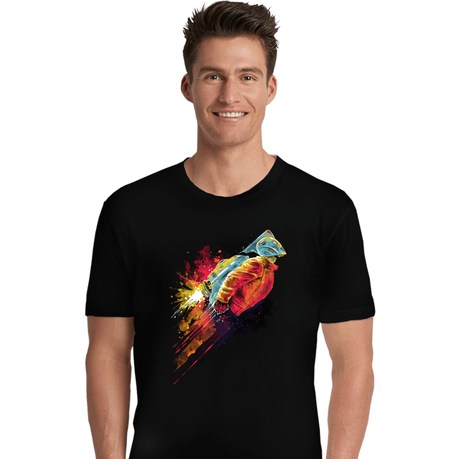 Secret_Shirts Premium Shirts, Unisex / Small / Black Human Rocket