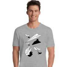 Load image into Gallery viewer, Daily_Deal_Shirts Premium Shirts, Unisex / Small / Sports Grey Paper Wars

