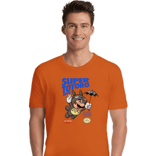 Load image into Gallery viewer, Shirts Premium Shirts, Unisex / Small / Orange Super Totoro Bros
