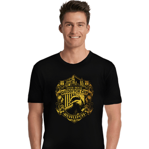 Sold_Out_Shirts Premium Shirts, Unisex / Small / Black Team Hufflepuff