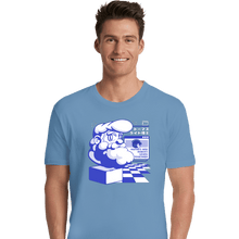 Load image into Gallery viewer, Secret_Shirts Premium Shirts, Unisex / Small / Powder Blue Light Wave
