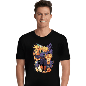 Daily_Deal_Shirts Premium Shirts, Unisex / Small / Black Saiyan Time Traveller