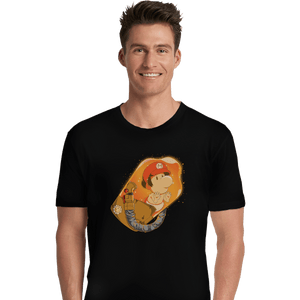 Shirts Premium Shirts, Unisex / Small / Black Mario Stranding