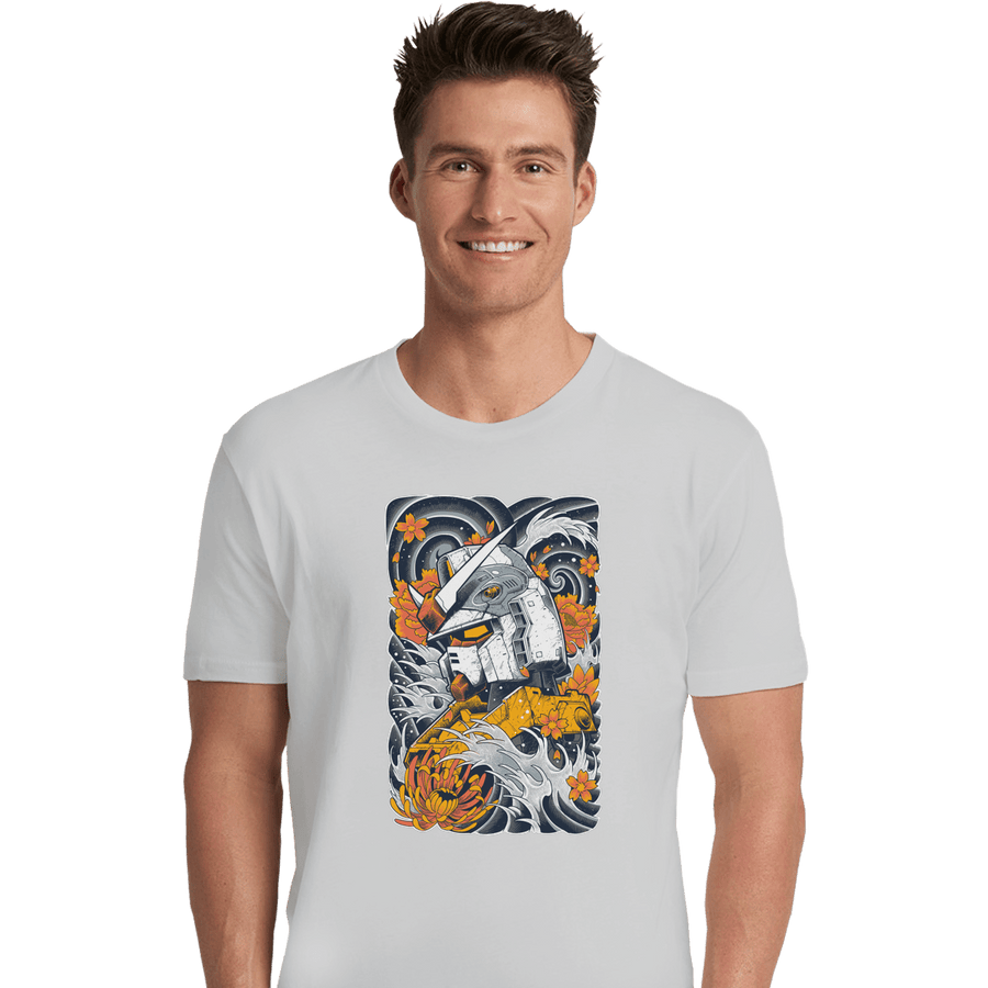Shirts Premium Shirts, Unisex / Small / White Gundam