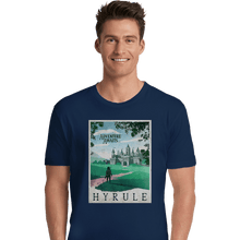 Load image into Gallery viewer, Shirts Premium Shirts, Unisex / Small / Navy Visit Hyrule
