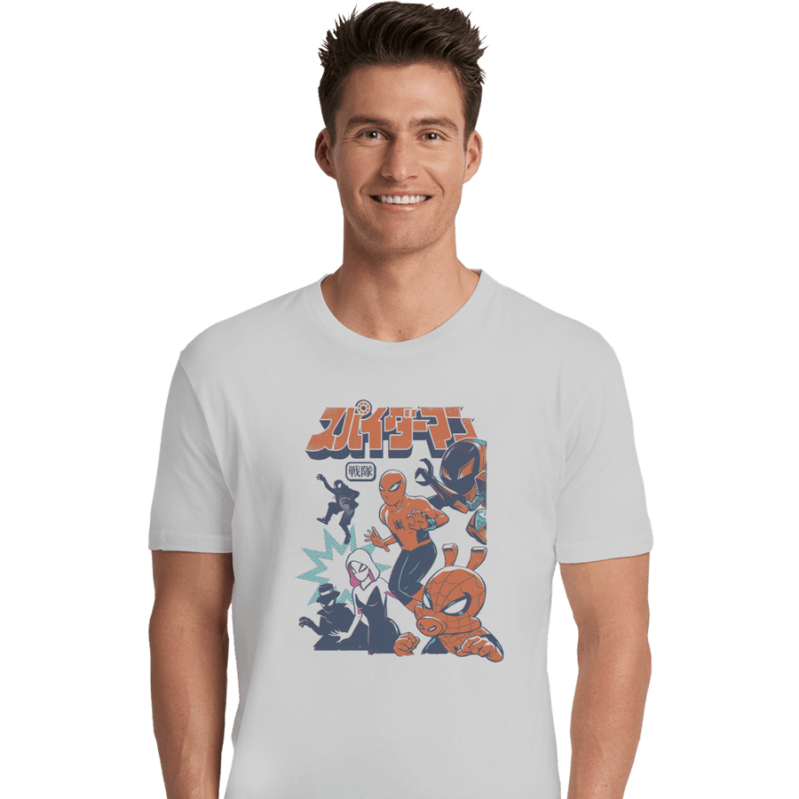 Shirts Premium Shirts, Unisex / Small / White Spider Squadron