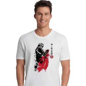 Secret_Shirts Premium Shirts, Unisex / Small / White Edward Sumi-e