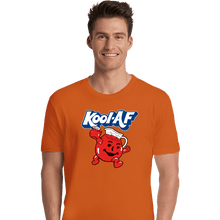 Load image into Gallery viewer, Shirts Premium Shirts, Unisex / Small / Orange Kool AF Man
