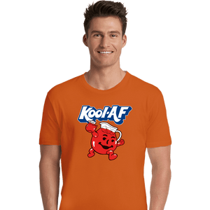 Shirts Premium Shirts, Unisex / Small / Orange Kool AF Man