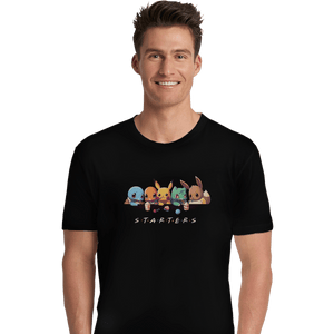 Shirts Premium Shirts, Unisex / Small / Black Starter Friends