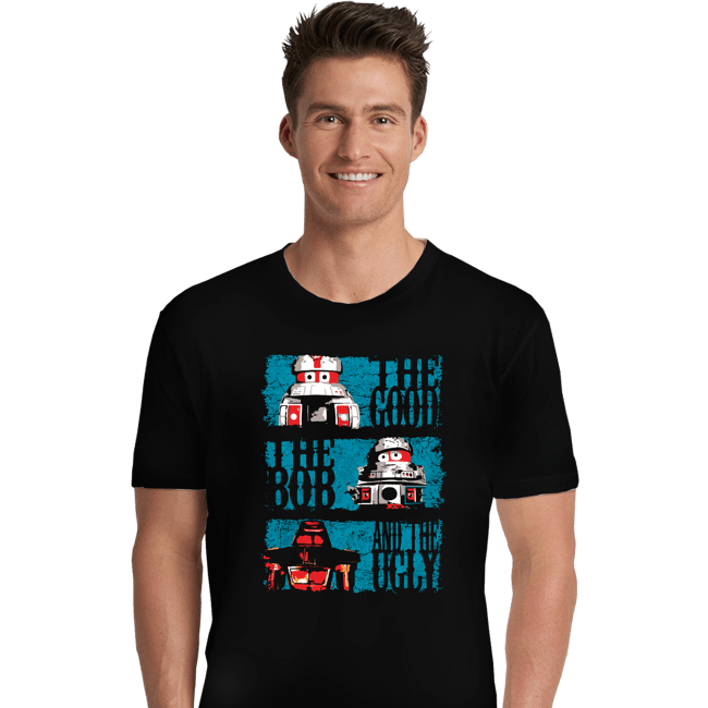 Daily_Deal_Shirts Premium Shirts, Unisex / Small / Black The Good, The Bob, And The Ugly