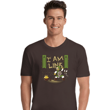 Load image into Gallery viewer, Shirts Premium Shirts, Unisex / Small / Dark Chocolate I Am Link
