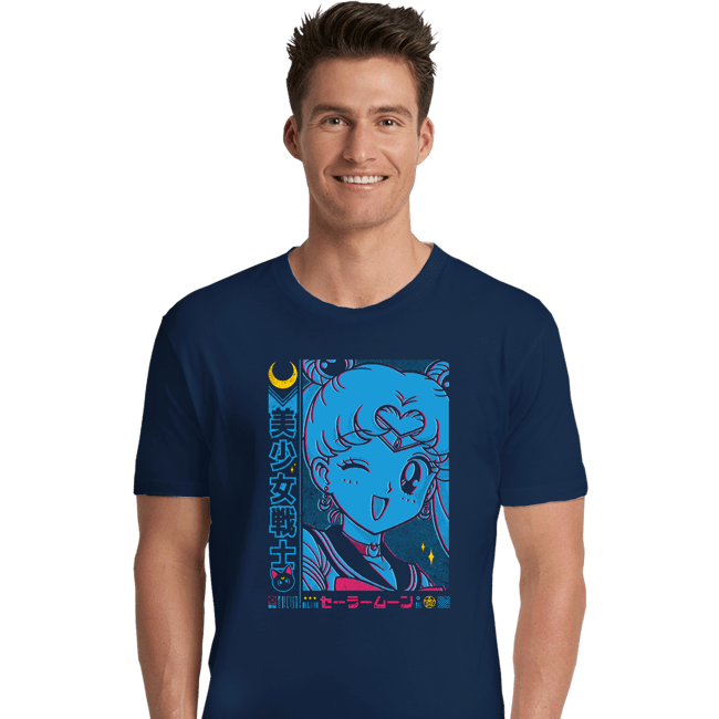 Shirts Premium Shirts, Unisex / Small / Navy Retro Pretty Soldier