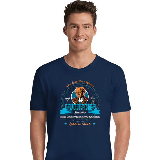 Secret_Shirts Premium Shirts, Unisex / Small / Navy Quark's Bar