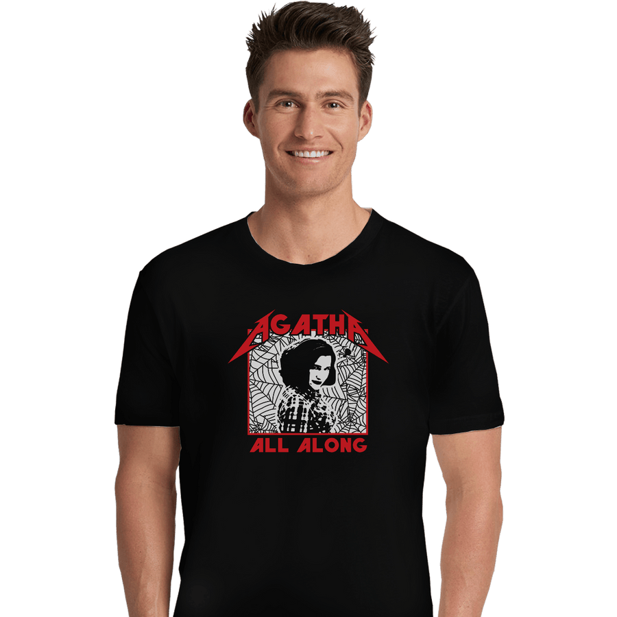 Shirts Premium Shirts, Unisex / Small / Black Agatha Metal