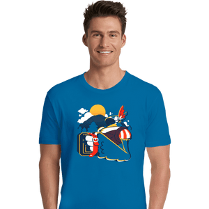 Shirts Premium Shirts, Unisex / Small / Sapphire Song Of The Wild