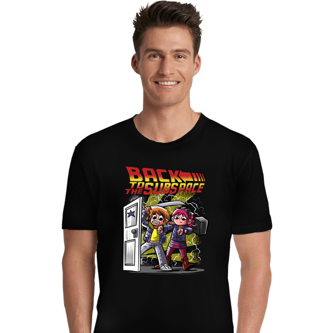 Daily_Deal_Shirts Premium Shirts, Unisex / Small / Black Back To The Subspace
