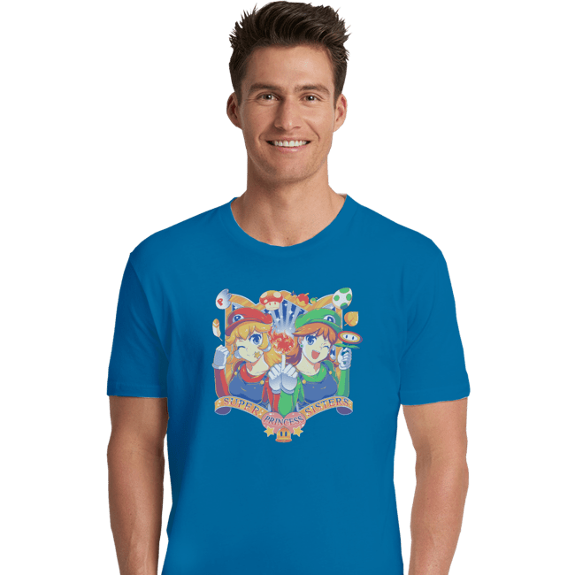 Shirts Premium Shirts, Unisex / Small / Sapphire Super Princess Sisters